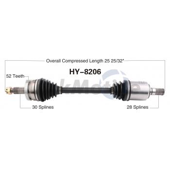 2013 Kia Sorento CV Axle Shaft