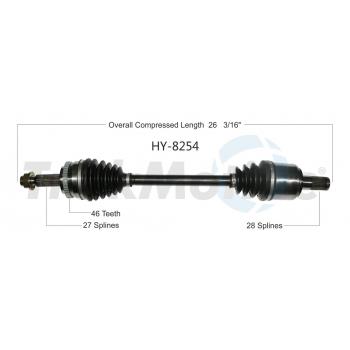 2015 Kia Forte Koup CV Axle Shaft