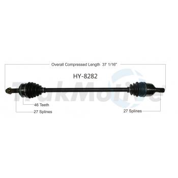 2013 Kia Forte Koup CV Axle Shaft Front Right TrakMotive HY8282 image 1 of 3