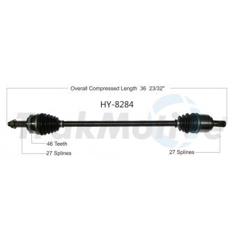 2013 Kia Forte Koup CV Axle Shaft Front Right TrakMotive HY8284 image 1 of 3
