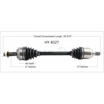2015 Hyundai Tucson CV Axle Shaft