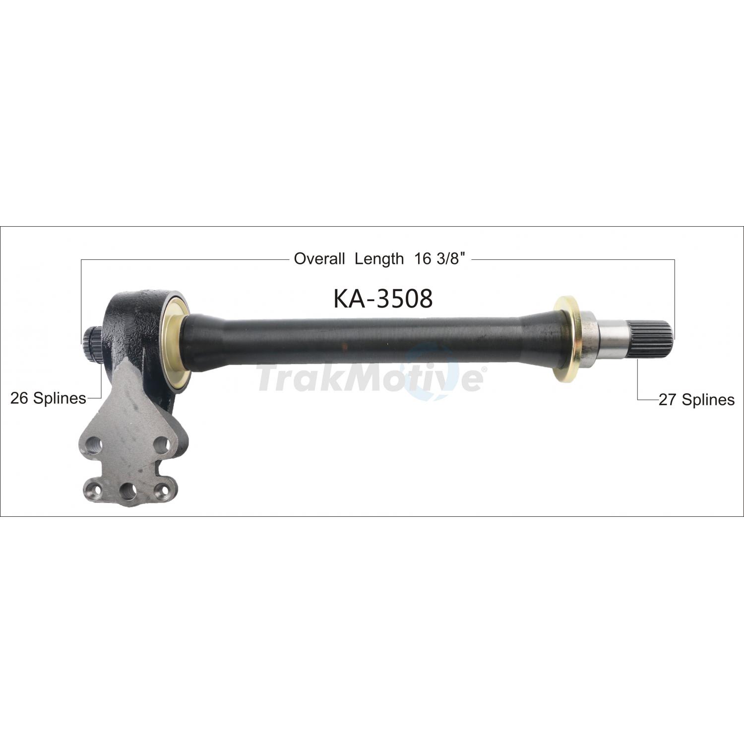 TrakMotive KA3508 - CV Intermediate Shaft TrakMotive KA3508 CV Intermediate Shaft product image 1 of 3