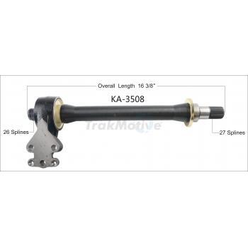 2017 Hyundai Veloster CV Intermediate Shaft Front Right TrakMotive KA3508 image 1 of 3