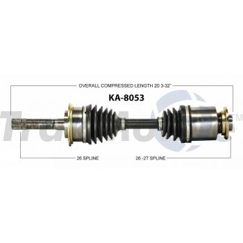 2001 Kia Sportage CV Axle Shaft Front Left TrakMotive KA8053 image 1 of 3