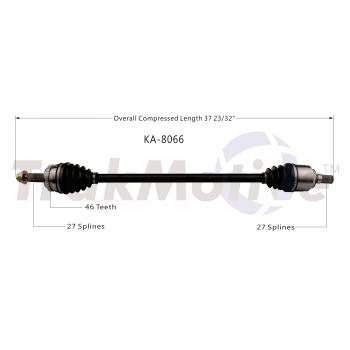 2014 Kia Soul CV Axle Shaft