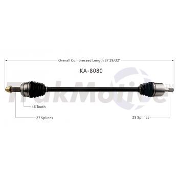 2017 Kia Soul CV Axle Shaft Front Right TrakMotive KA8080 image 1 of 3