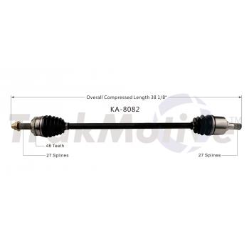 2017 Kia Forte Koup CV Axle Shaft Front Right TrakMotive KA8082 image 1 of 3