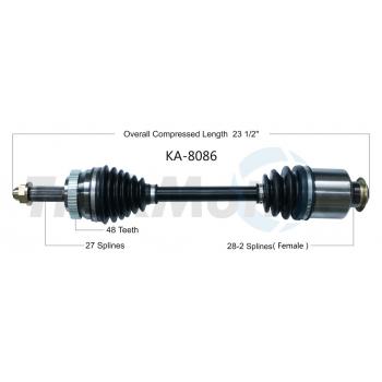 2008 Kia Rondo CV Axle Shaft