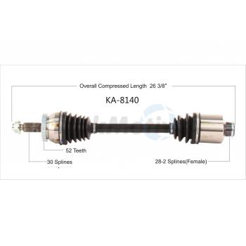 2018 Kia Sedona CV Axle Shaft