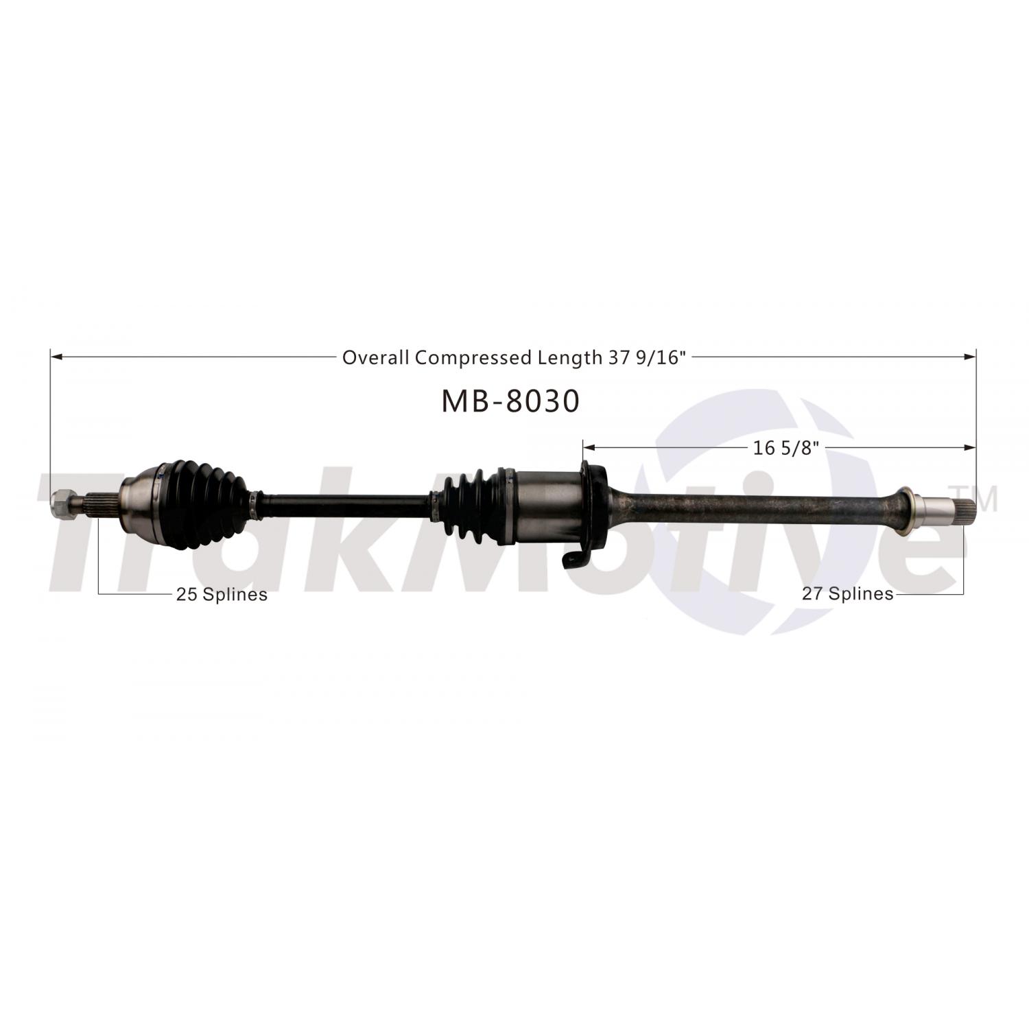 TrakMotive MB8030 - CV Axle Shaft TrakMotive MB8030 CV Axle Shaft product image 2 of 4