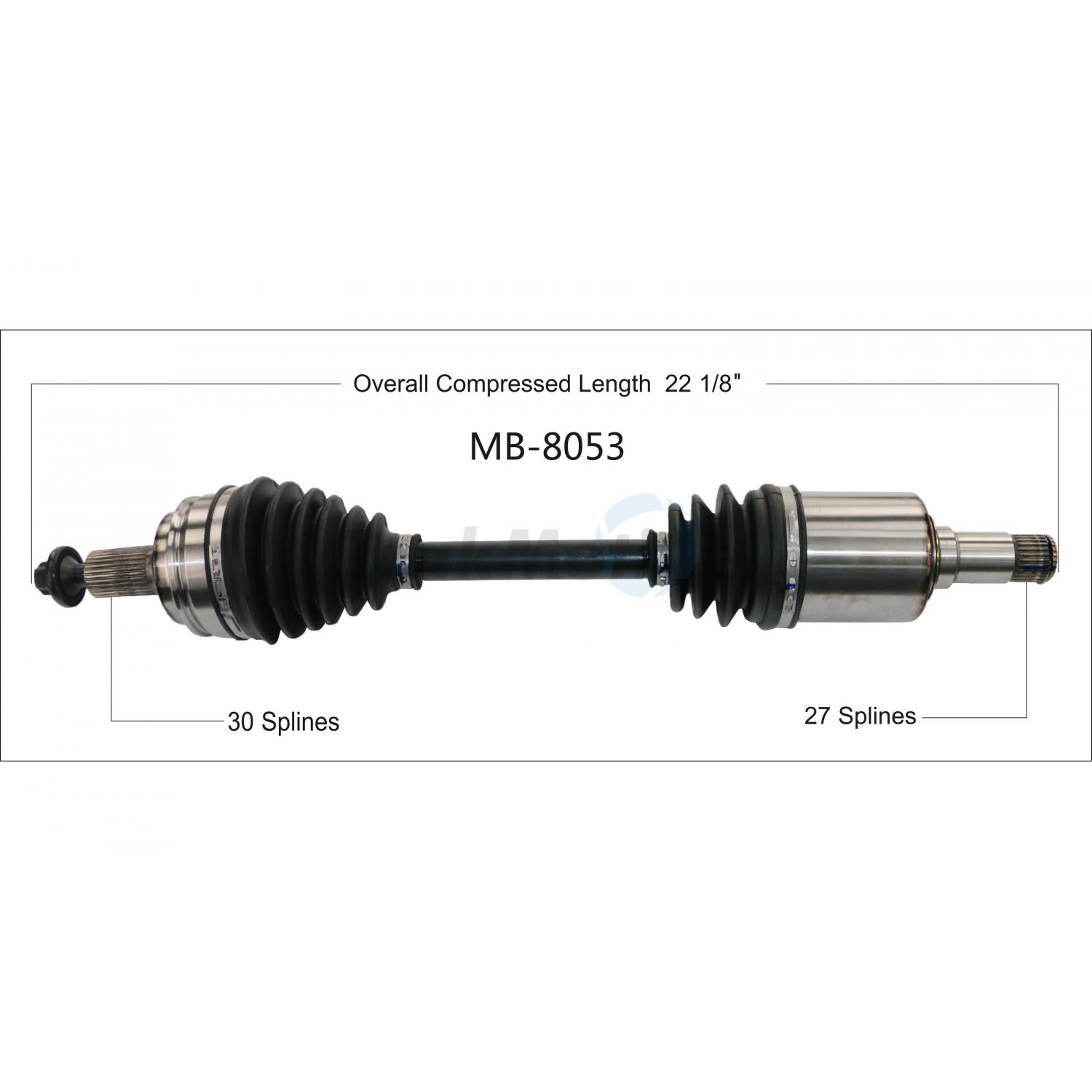 TrakMotive MB8053 - CV Axle Shaft TrakMotive MB8053 CV Axle Shaft product image 1 of 3