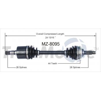 1993 Ford Probe CV Axle Shaft