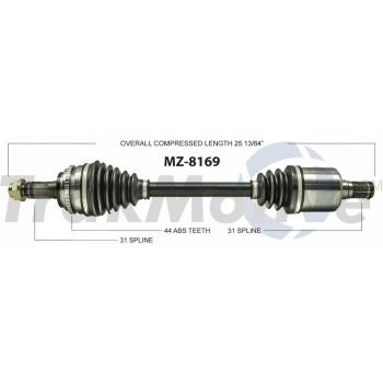 2013 Mazda CX-9 CV Axle Shaft