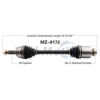 2012 Mazda 6 CV Axle Shaft