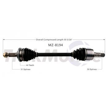 1995 Mazda RX-7 CV Axle Shaft