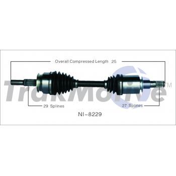 2015 Nissan Frontier CV Axle Shaft