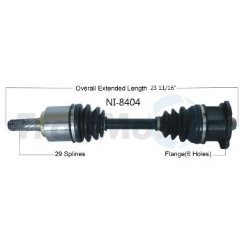 1992 Infiniti M30 CV Axle Shaft