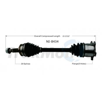 1994 Infiniti J30 CV Axle Shaft