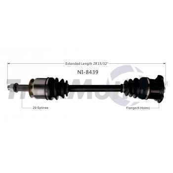 1998 Nissan 240SX CV Axle Shaft Rear Right TrakMotive NI8439 image 1 of 3