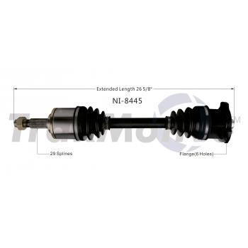 1997 Infiniti J30 CV Axle Shaft Rear Left TrakMotive NI8445 image 1 of 3