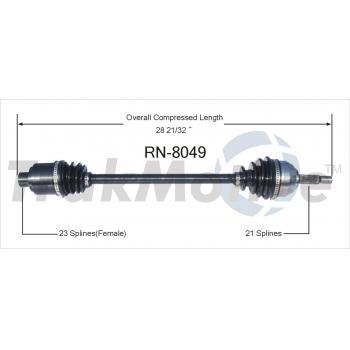 1985 Renault Encore CV Axle Shaft