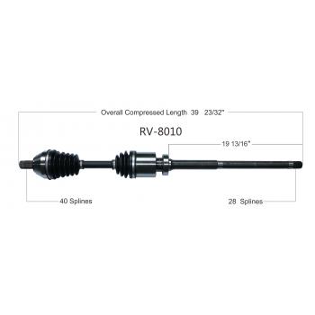 2010 Land Rover LR2 CV Axle Shaft