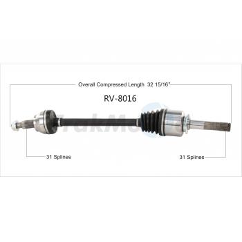 2013 Land Rover Range Rover CV Axle Shaft