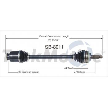 2000 Subaru Legacy CV Axle Shaft