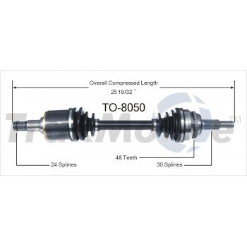 2007 Lexus RX350 CV Axle Shaft