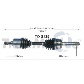 2003 Lexus LX470 CV Axle Shaft