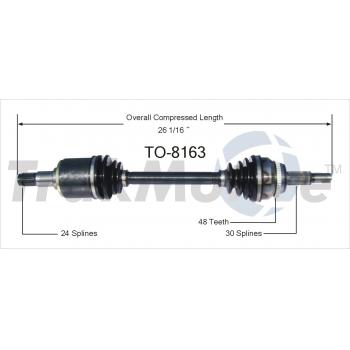 2005 Toyota Avalon CV Axle Shaft
