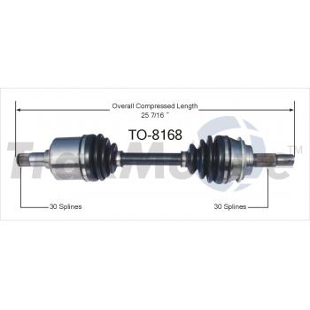 2012 Toyota Tacoma CV Axle Shaft