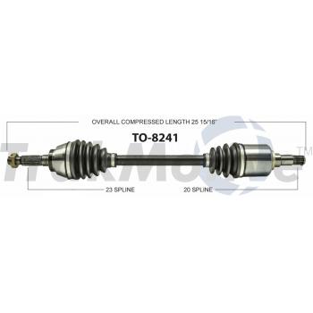 1981 Toyota Tercel CV Axle Shaft