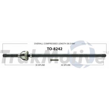 1983 Toyota Land Cruiser CV Axle Shaft Front Left TrakMotive TO8242 image 1 of 3