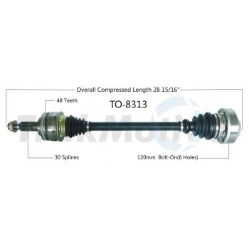1992 Lexus LS400 CV Axle Shaft