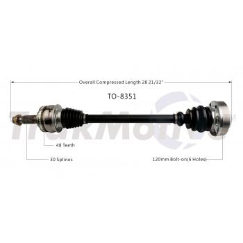 1997 Lexus LS400 CV Axle Shaft