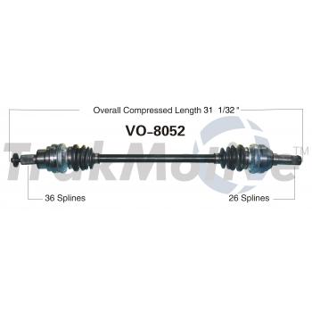 2012 Volvo XC90 CV Axle Shaft