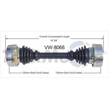 1973 Volkswagen Thing CV Axle Shaft