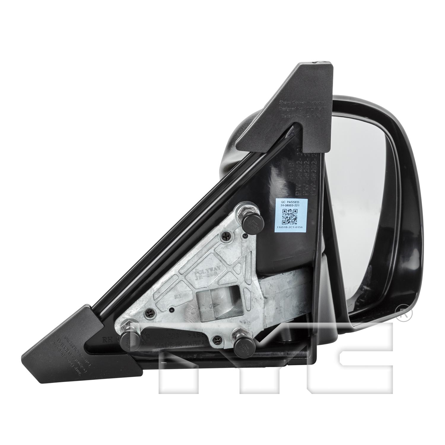 TYC 1000211 - Door Mirror TYC 1000211 Door Mirror product image 3 of 3