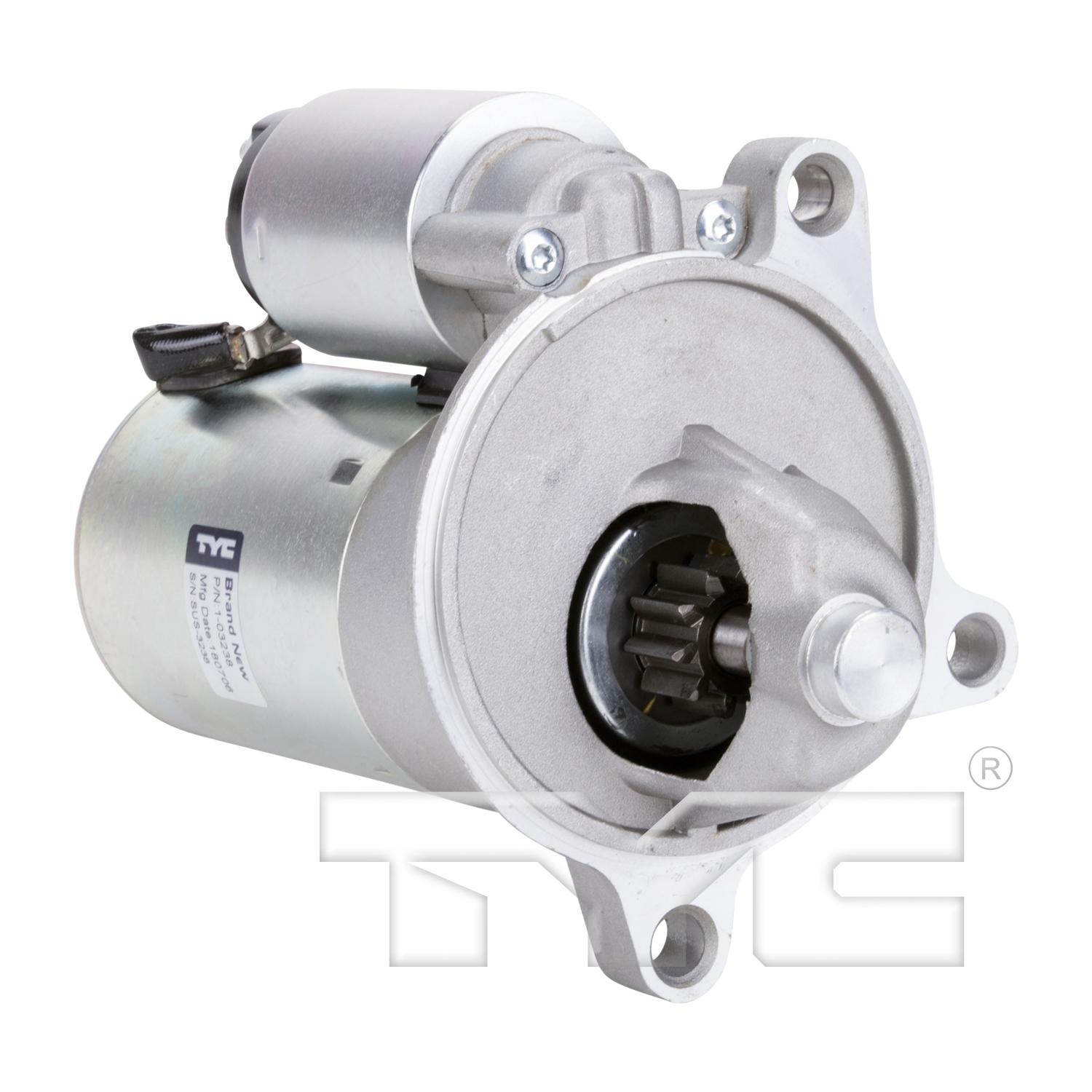 TYC 103238 - Starter Motor TYC 103238 Starter Motor product image 1 of 4