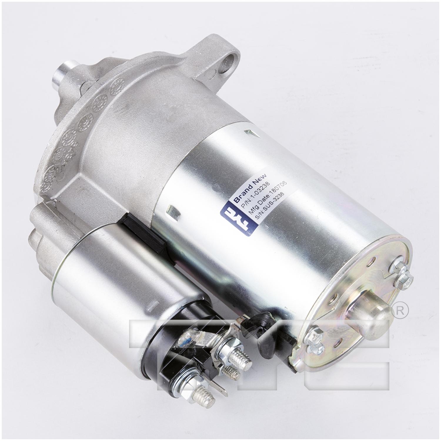 TYC 103238 - Starter Motor TYC 103238 Starter Motor product image 2 of 4