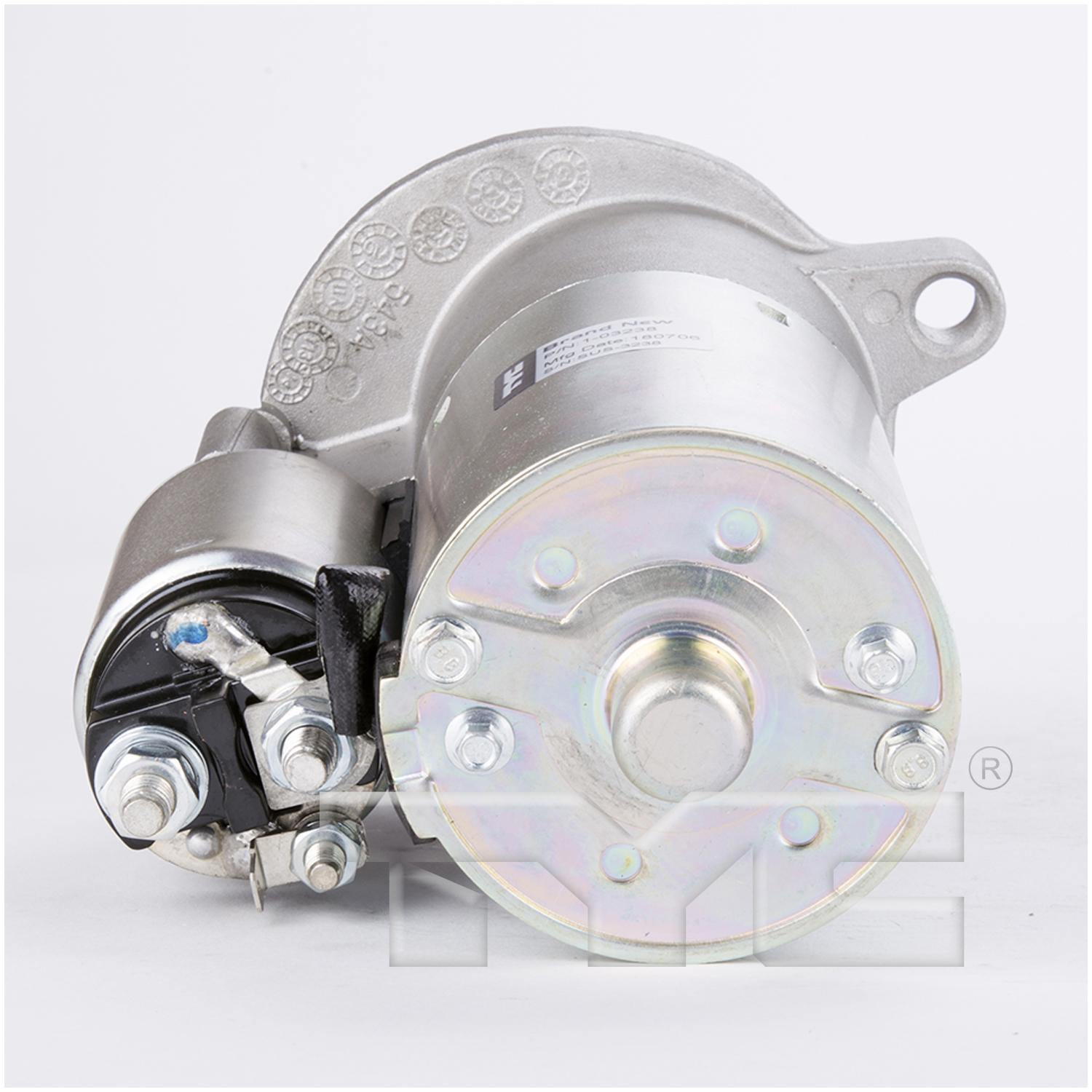 TYC 103238 - Starter Motor TYC 103238 Starter Motor product image 4 of 4