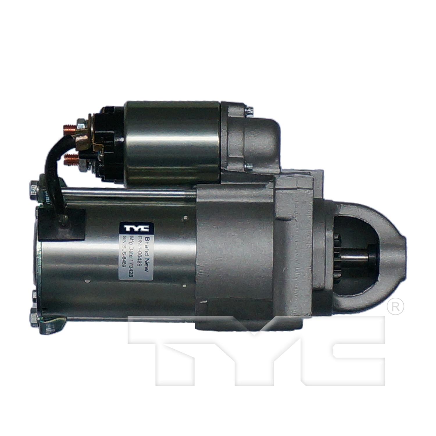 TYC 106489 - Starter Motor TYC 106489 Starter Motor product image 1 of 4