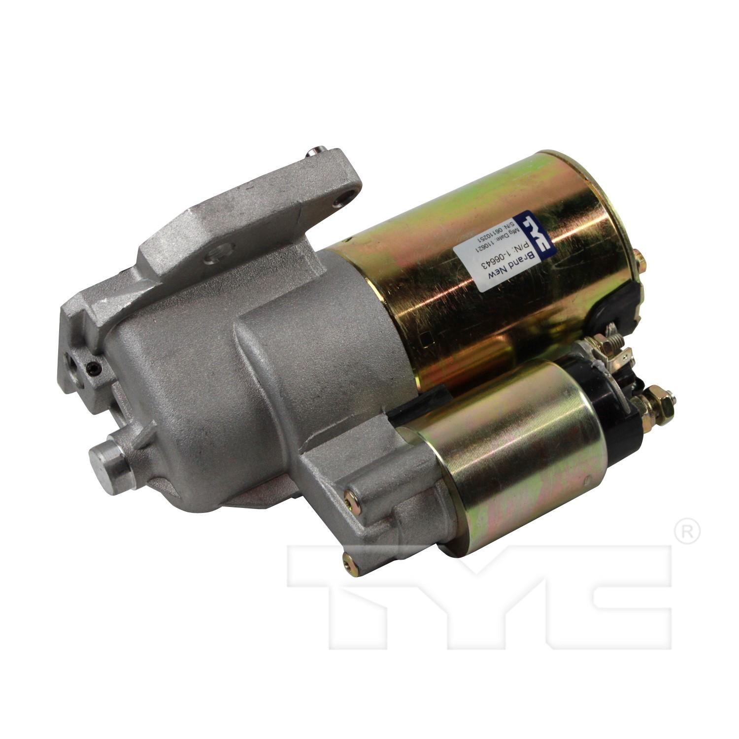 TYC 106643 - Starter Motor TYC 106643 Starter Motor product image 3 of 4