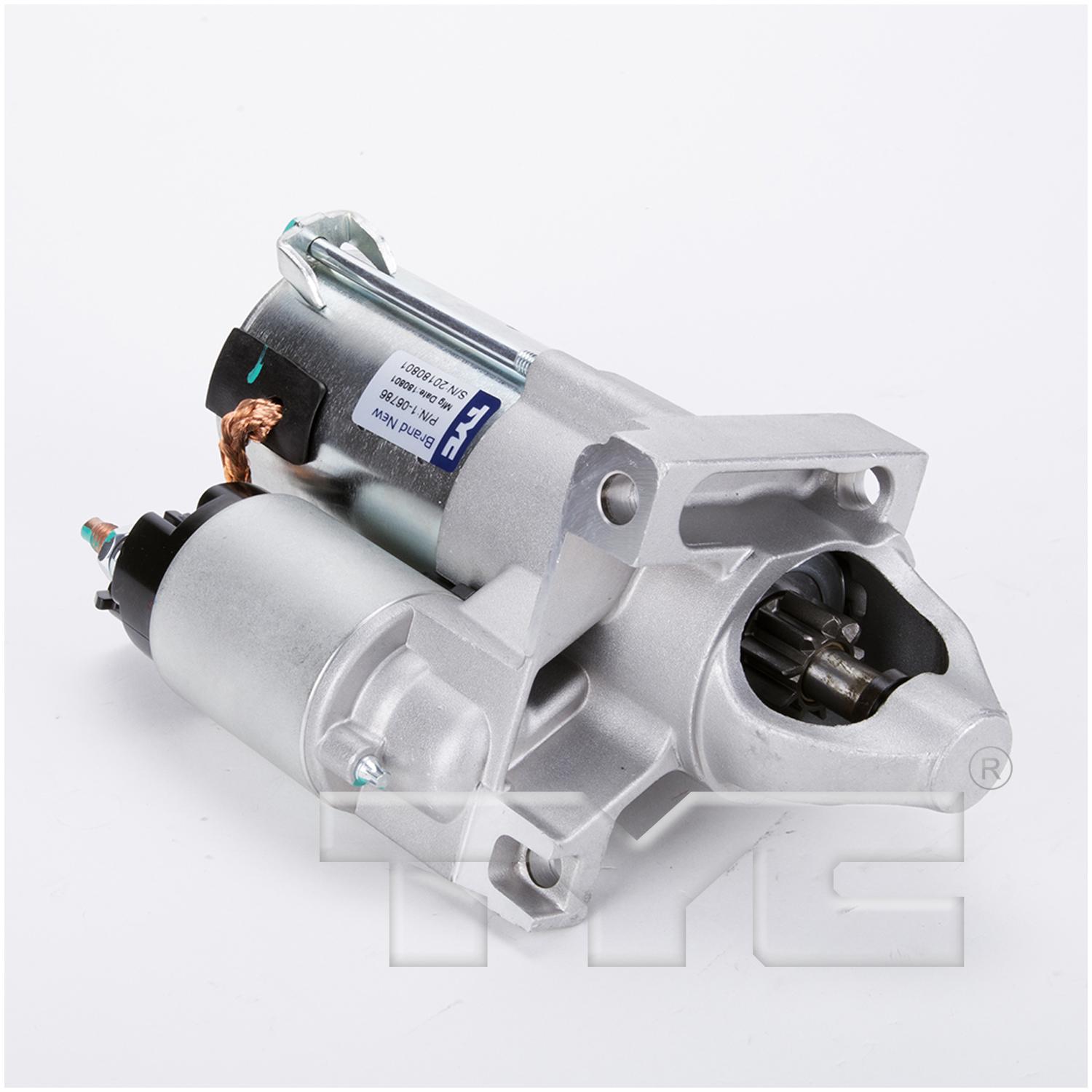 TYC 106786 - Starter Motor TYC 106786 Starter Motor product image 1 of 4