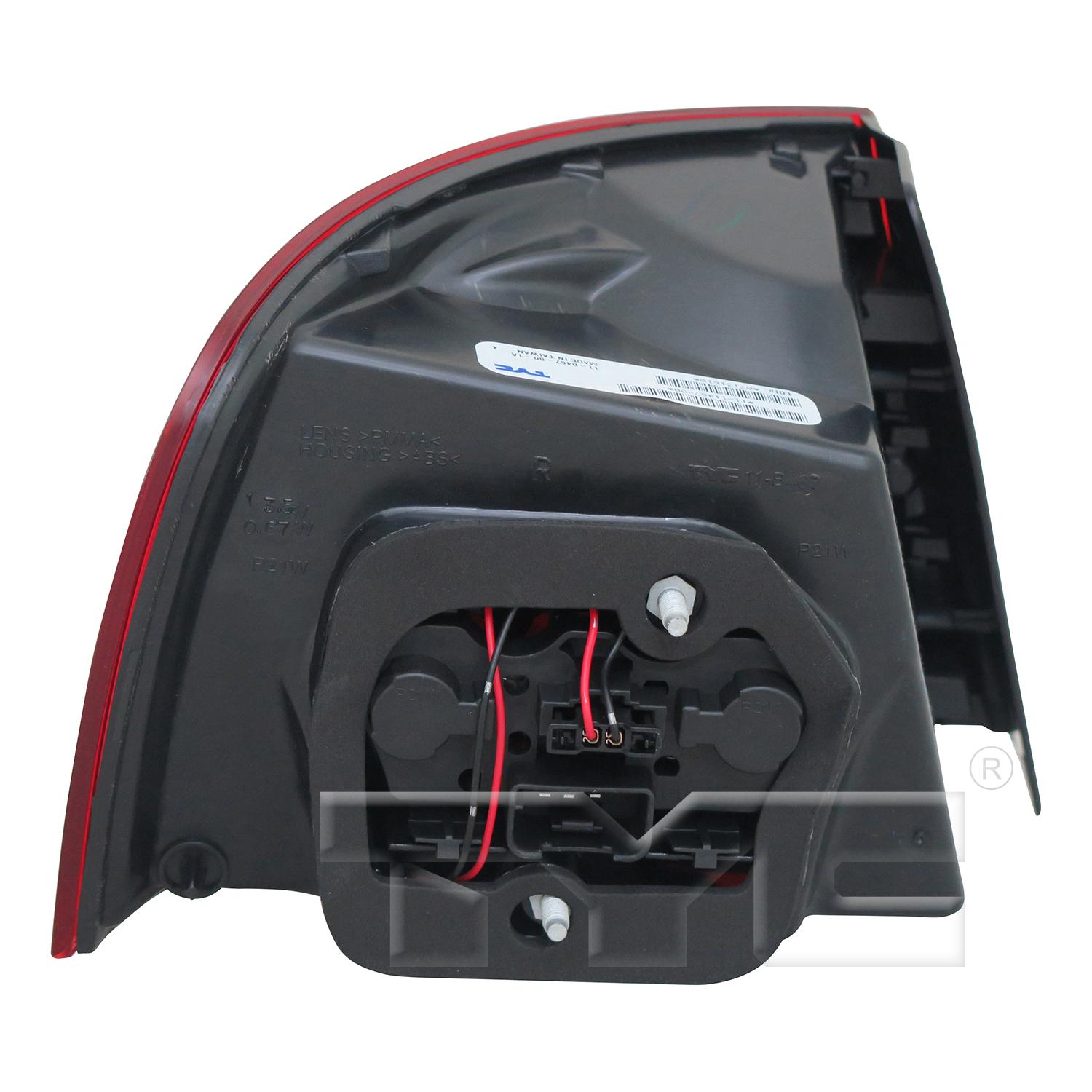 TYC 111146700 - Tail Light Assembly TYC 111146700 Tail Light Assembly product image 2 of 6
