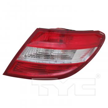 2011 Mercedes-Benz C300 Tail Light Assembly Right TYC 1111747009 image 1 of 4