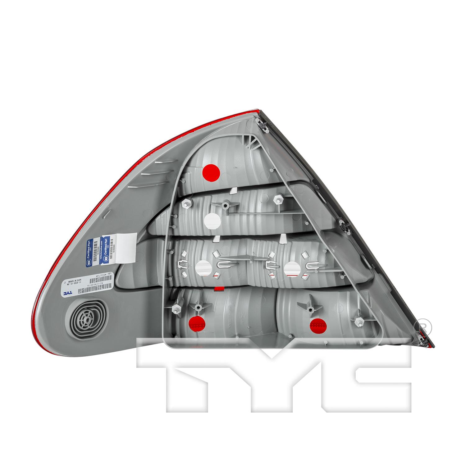 TYC 1111769011 - Tail Light Assembly TYC 1111769011 Tail Light Assembly product image 2 of 2