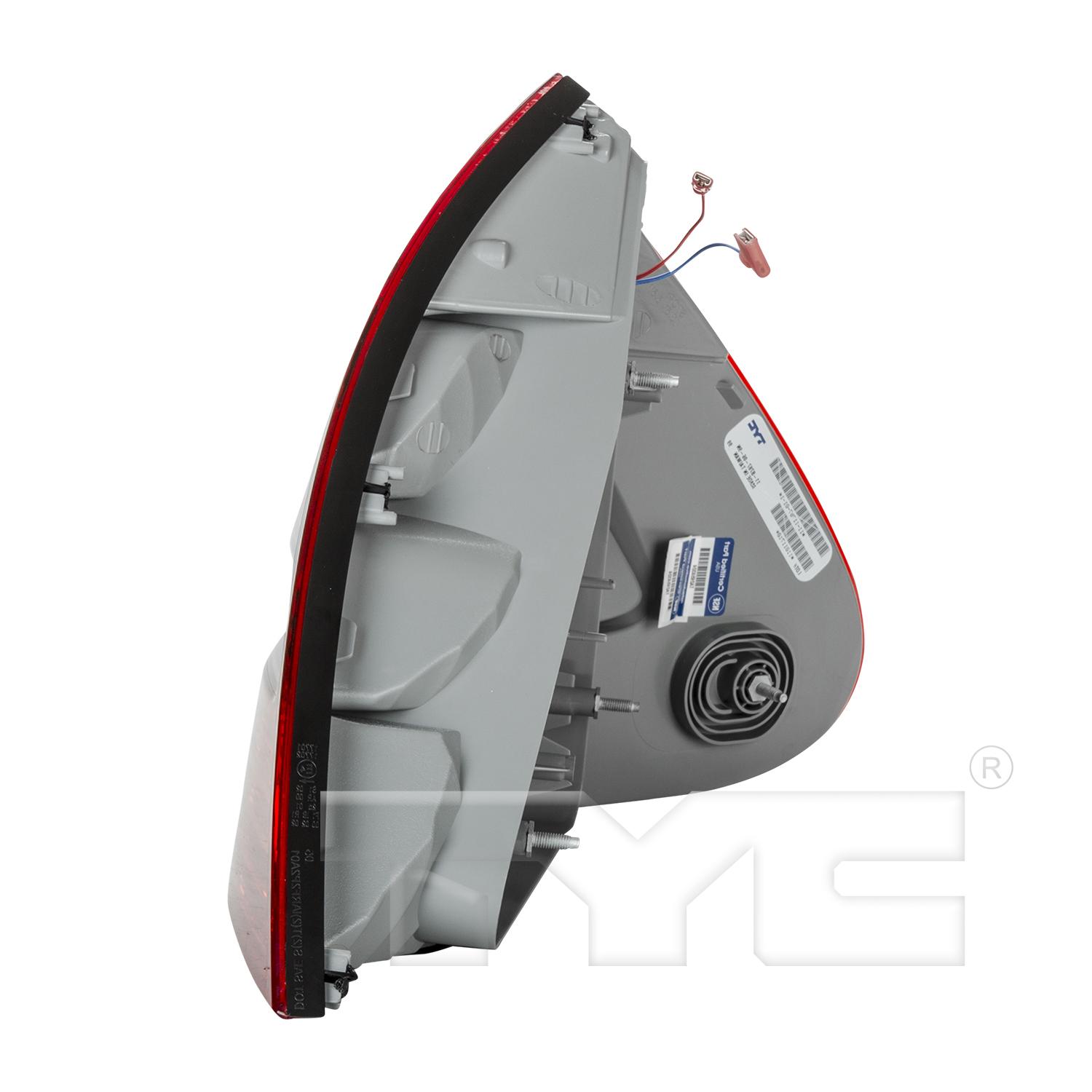 TYC 111178801 Tail Light Assembly product image 4 of 6