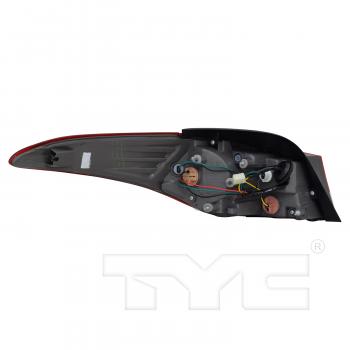 2012 Hyundai Elantra Tail Light Assembly Right Outer TYC 111183100 image 2 of 4